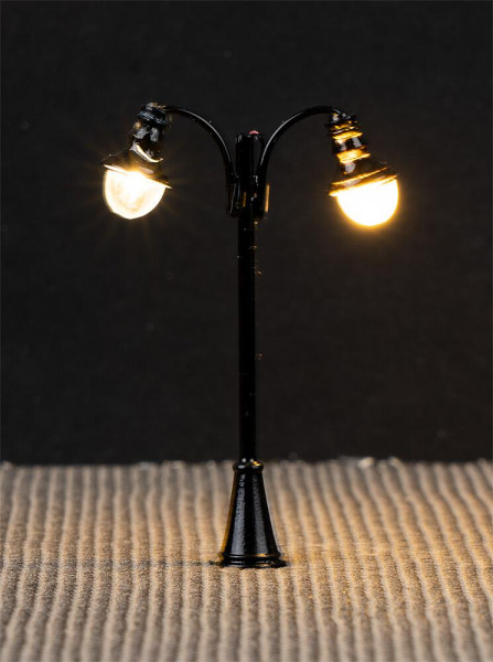 Faller 272226 - LED-Laterne, Bogenleuchten