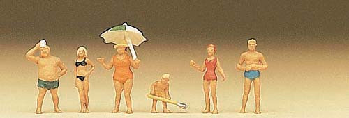 Preiser 79070 - Familie Krause am Strand