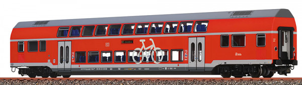Brawa 70190 - DB AG TWINDEXX VARIO® Doppelstock-Mittelwagen 2. Klasse (RE5 Berlin Südkreuz) Ep.6, DC