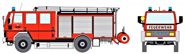 Loewe 4034 - FORD Cargo 1320 - LF 16 - Freiwilligen Feuerwehr Köln