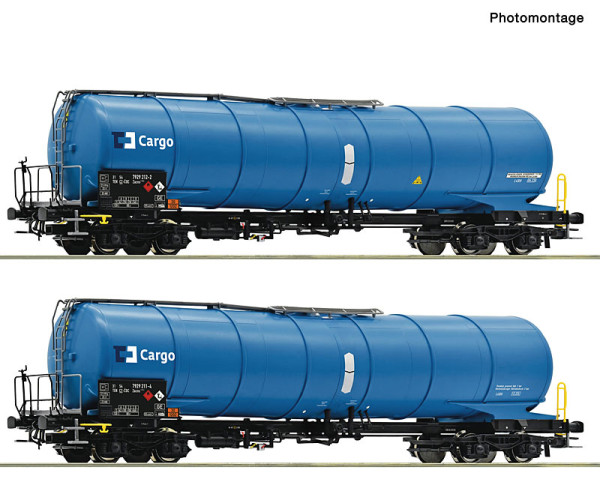 Roco 6600310 - CD 2er Set Kesselwagen CD E6