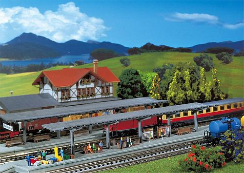 Faller 222126 - 2 Bahnsteige