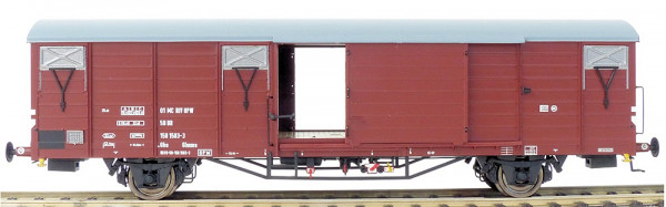 Exacttrain 20705 - DR Güterwagen Glmms, 7 Sicken, Tür ohne Verstärkung, Epoche IVa
