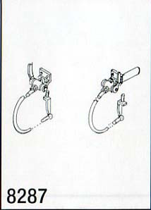 Weinert 8287 - Bremsschläuche zum Kuppeln für Lokomotiven