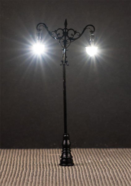 Faller 180106 - LED-Laterne, Kugel-Hängeleuchten, 3 Stück