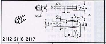 Weinert 2112 - LED gelb