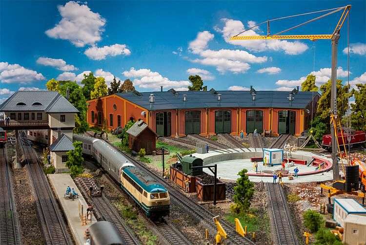 Set Faller 26 Plantes Roses Miniature - Échelle H0 1:87 - Décoration Maquette Train - Neuf