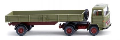Wiking 051003 - MB Pritschensattelzug