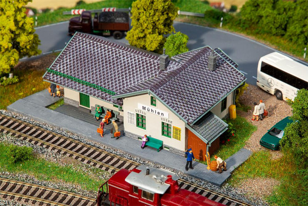 Faller 110150 - Bahnhof Mühlen 205 x 116 x 90 mm