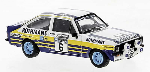 Brekina 19587 - Ford Escort RS 1800 1979, Rallye RAC Lombard, A.Vatanen, 6,