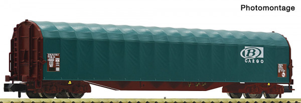 Fleischmann 6660164 - SNCB Schiebeplanenwagen Rilns SNCB 56