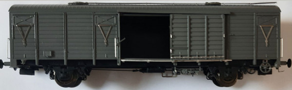 Exacttrain 23041 - CSD Set 2-teilig gedeckte Güterwagen Gbgs/Zts braun