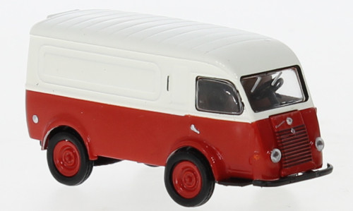 Brekina 14663 - Renault Goelette weiß/rot