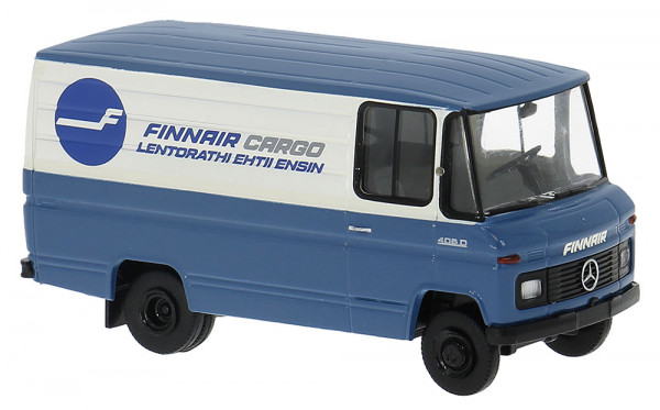 Brekina 36860 - Mercedes L 406 D Kasten, 1967, Finnair, 1:87