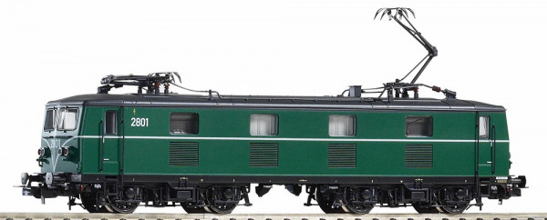 Piko 96557 - SNCB Ellok Reihe 2801 grün Ep.4, AC-digital + Sound