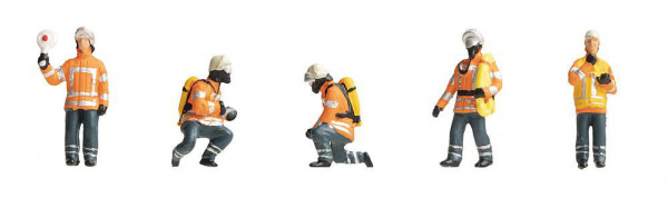 Faller 151679 - Feuerwehrkräfte Epoche VI, Set 1