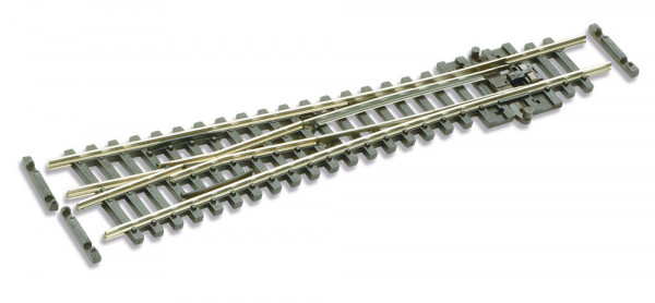 Peco SLE397F - Code 55 Y-Weiche 10*, Radius: 610mm, leitendes Herzstück