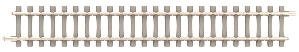 Trix 14590 - Minitrix Übergangsgleis mit Betonschwellen Länge 104,2 mm ...