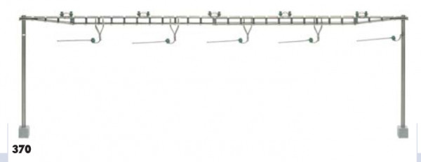 Sommerfeldt 370 - Quertragwerk komplett mit 2 Masten, Bausatz