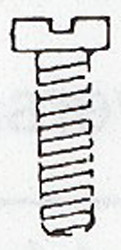 Weinert 2141 - Schraube M2x10mm DIN84,10Stück