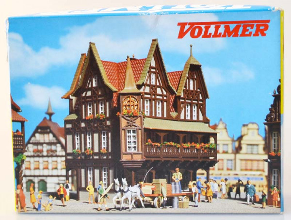 Vollmer 43749 - Zunfthaus 105x85x140 mm Fachwerk