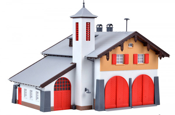 Kibri 39214 - Dorfgemeinschaftshaus mit Feuerwehr