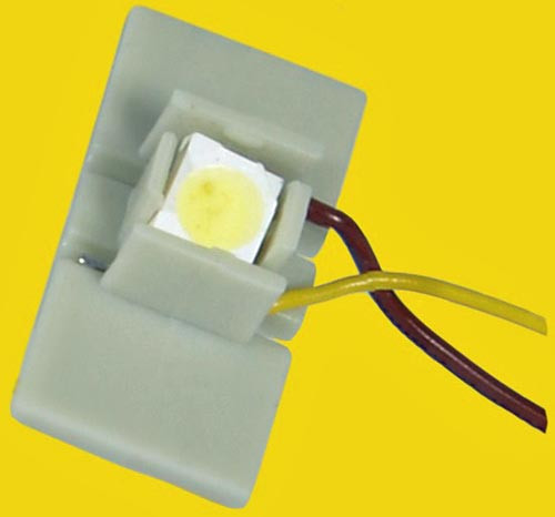 Viessmann 6047 - LED für Etageninnenbeleuchtung gelb, 10 St.