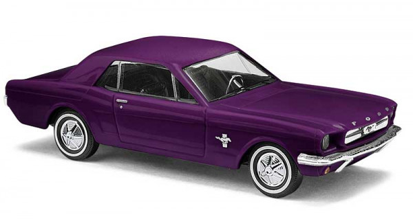 Busch 47559 - Ford Mustang Coupé, Lila