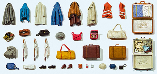 Preiser 65811 - Koffer und Taschen Bausatz