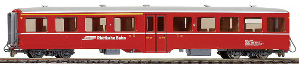 Bemo 3285137 - RhB Pendelzugwagen AB 1517 rot