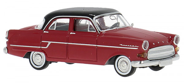 Brekina 20887 - Opel Kapitän dunkelrot 1956