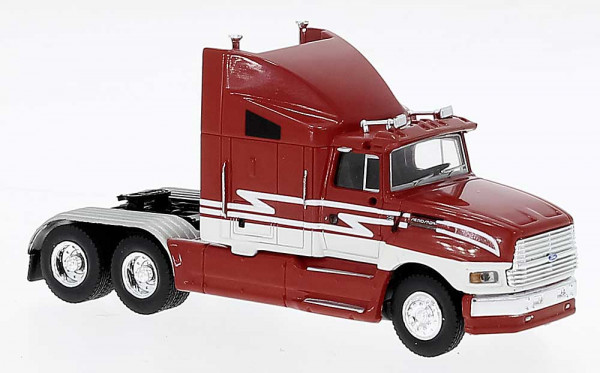 Brekina 85901 - Ford Aeromax rot, beige, 1990,