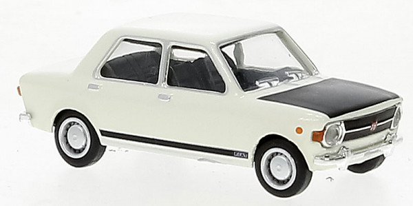 Brekina 22536 - Fiat 128 weiss, schwarz, 1969,