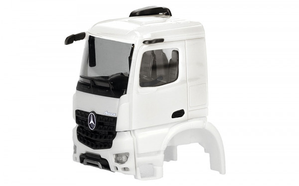 Herpa 086400 - Teileservice Fahrerhaus Mercedes-Benz Arocs M mit Spiegelkamera, weiß (2 Stück)