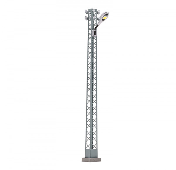 Busch 8727 - Gittermastleuchte weiß oval T