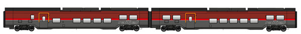 Jägerndorfer JC12200 - ÖBB Railjet 2 Garnitur 2-teilig DANI Ep.6, Wechselstrom