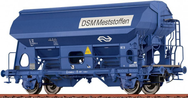 Brawa 49556 - NS gedeckter Güterwagen Tds 241 blau Ep.4, "DSM Meststoffen"