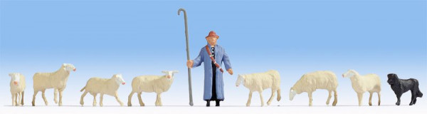 Noch 36748 - Schafe und Schäfer