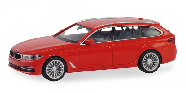 Herpa 420389-003 - BMW 5er Touring, rot