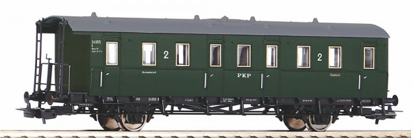 Piko 53137 - PKP sächs. Abteilwagen 2-achsig 2. Klasse Ep. 3