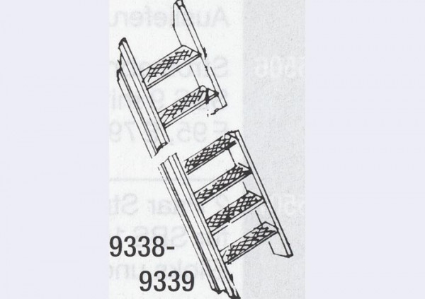 Weinert 9338 - Messinggussleiter, Höhe 84 mm