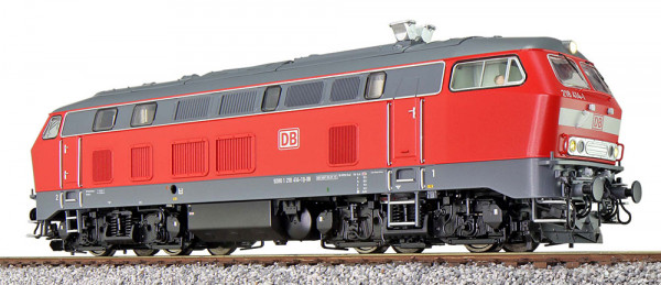 ESU 31017 - DB AG Diesellok BR 218 414 verkehrsrot Ep. 6, Vorbildzustand um 2017, DC/AC, Sound + Rau
