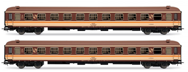 Electrotren HE4039 - RENFE, 2er-Pack „Estrella Bahía de Cádiz”, Bc10x-12600, Estrella-Farbgebung