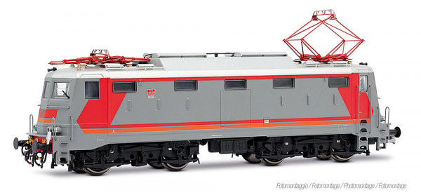 Rivarossi HR9009 - FS, E.424 „Navetta”, „MDVE”-Farbgebung, Stromabnehmer 42LR, 5 Seitenfenster