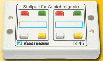 Viessmann 5545 - Tasten-Stellpult für Ausfahrsignale
