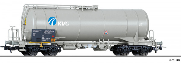 Tillig 77023 - DB AG Kesselwagen „KVG“, eingestellt der DB AG, Ep.5