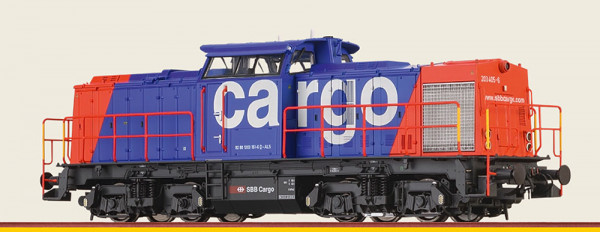 Brawa 41292 - SBB Diesellok Reihe 203 blau/rot Ep.6, "SBB Cargo"