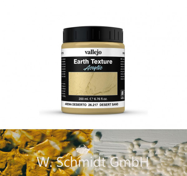 Vallejo 726217 - Effekte Wüstensand, 200 ml