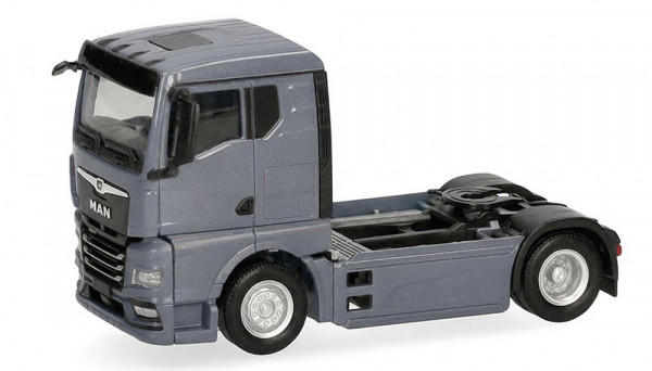 Herpa 320542-002 MAN TGX GN Zugmaschine 2achs, grau
