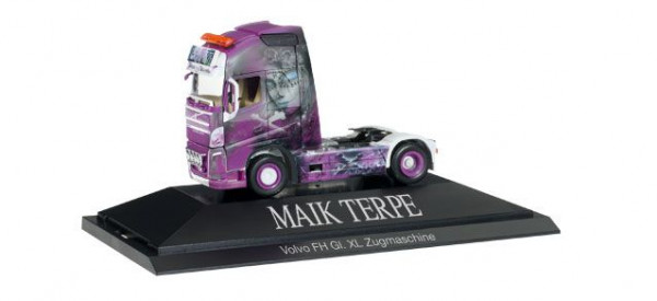 Herpa 110815 - Volvo FH Gl. XL Solo-Zugmaschine"Maik Terpe", PC